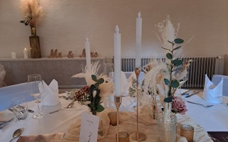 Hochzeitsdekoration bei RESTAURANT Gnadenthal (Foto 6)